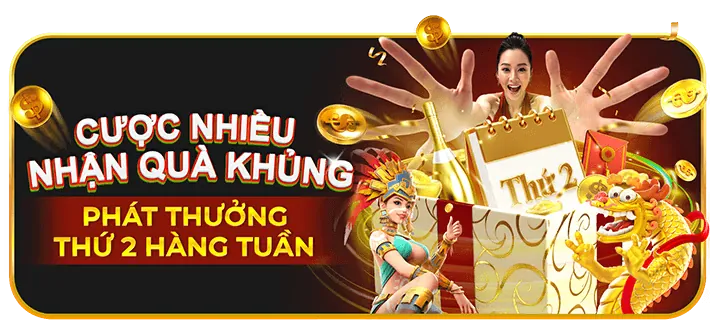 Thưởng nạp lại hàng ngày Bắn Cá TJ77